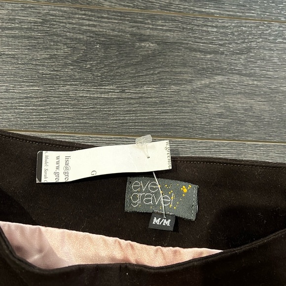 EVE GRAVEL Brown Tweed-like Skirt - Picture 3 of 6